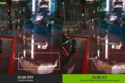 dlss 3 5 ray reconstruction improves cyberpunk 2077 reflections