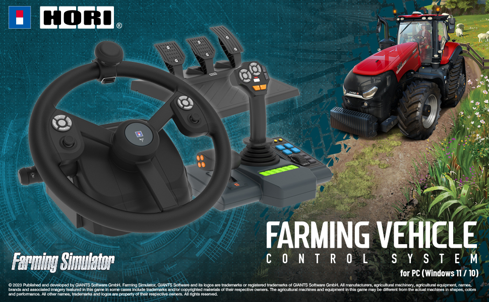 On en sait un peu plus sur le nouveau volant Farming Simulator de Hori