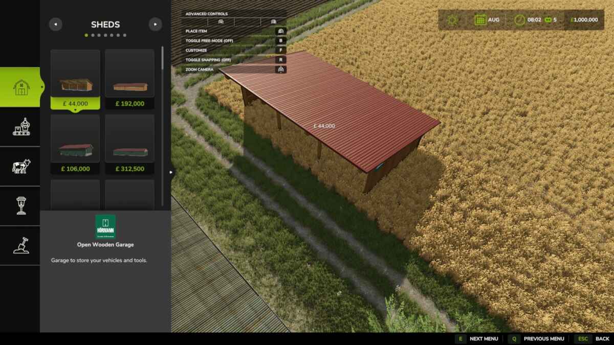 Easy Development Controls Mod Pour Farming Simulator 25