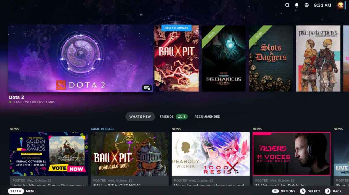 big pictures steamos